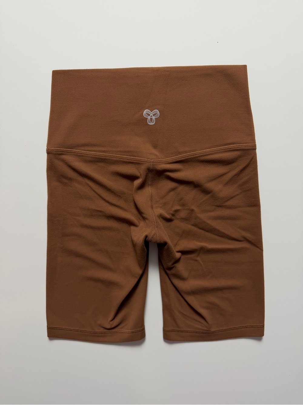 TNAction Aritzia Hi-Rise Biker Activewear Shorts, Brown, Size S